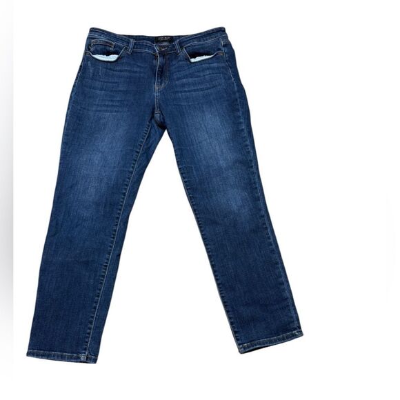 Judy Blue Denim Straight Jeans - Picture 1 of 7